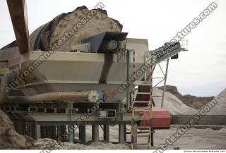 Photo Textures of  Gravel Mining Machine